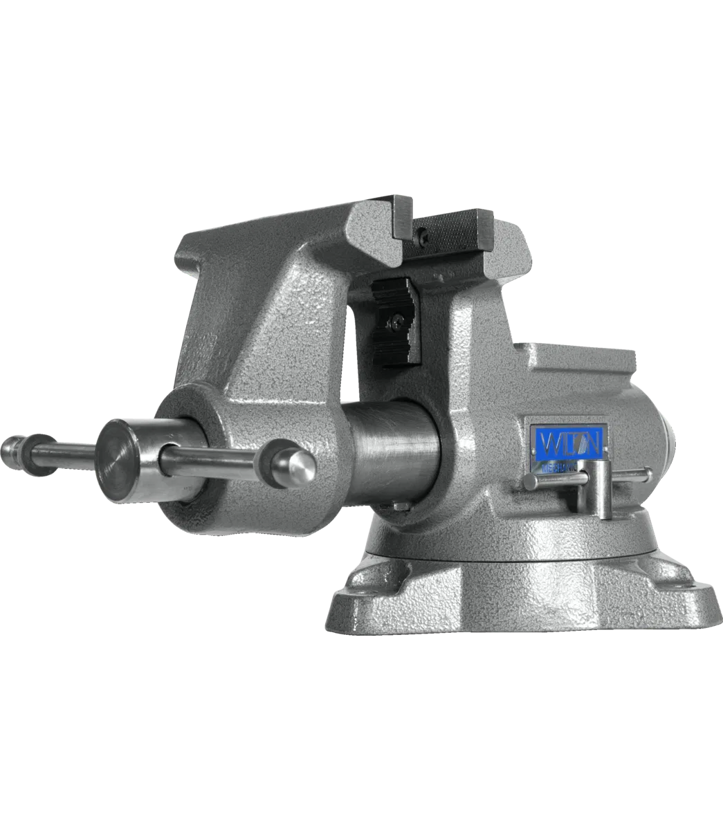 28811 – WILTON TOOLS Vise, Bolts To Work Bench 5 Inch Jaw Opening 5-1/2 Inch Jaw Width 3-5/8 Inch Throat Depth 360 De...